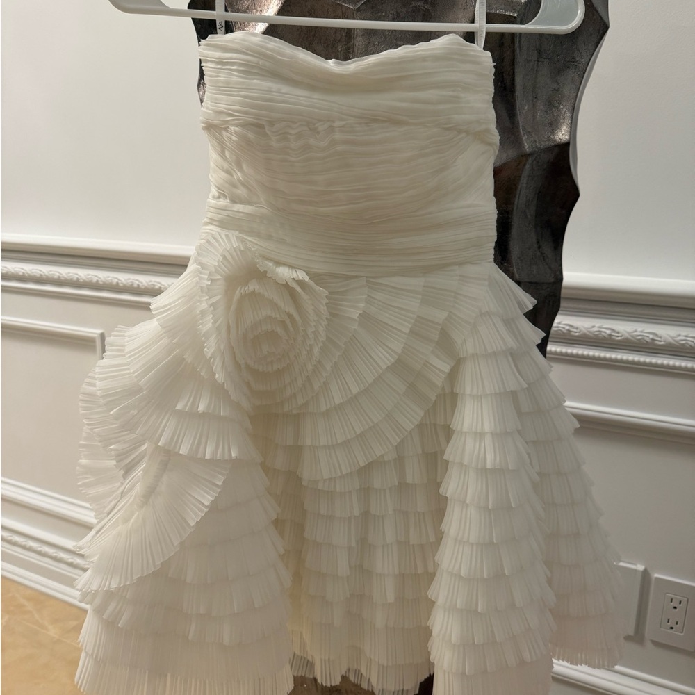 Elegant White party Dress